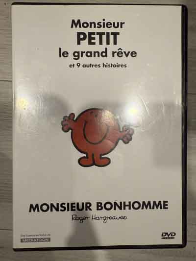 dvd – Monsieur bonhomme: monsieur petit le grand reve