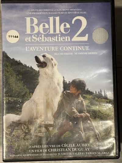 dvd – Belle et Sébastien 2: l’aventure continue 2015