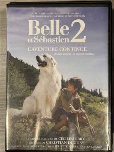 dvd – Belle et Sébastien 2: l’aventure continue 2015