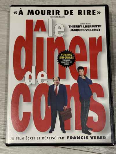 dvd – le diner de cons 1998