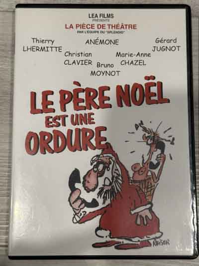 dvd – le pere noel est une ordure 1979 (piece de theatre)
