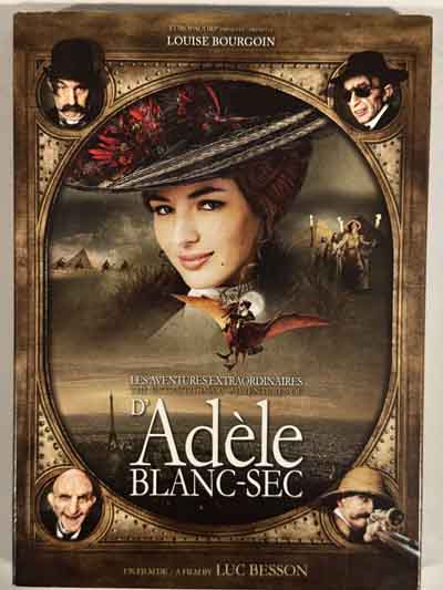 dvd – The Extraordinary Adventures of Adele Blanc-Sec 2010