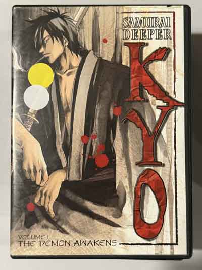 dvd – Samurai Deeper Kyo : Volume 1 the demon awakens