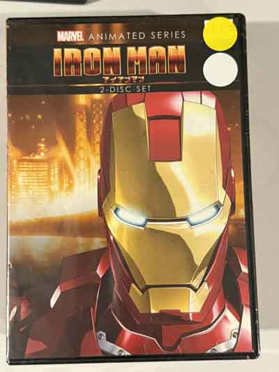 dvd – iron man : animated series