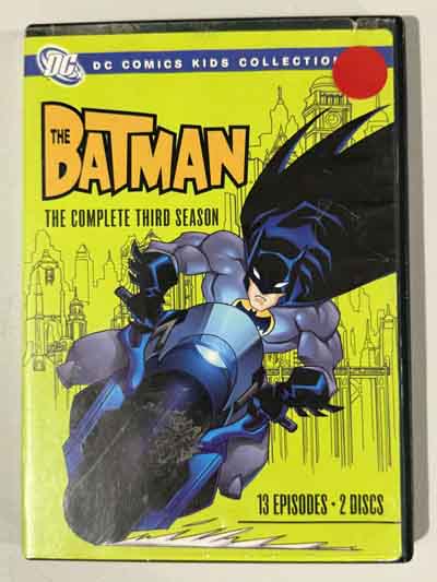 dvd – The Batman: The Complete Third Season
