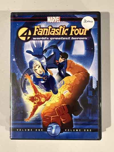 dvd – 4 Fantastic Four : World’s Greatest Heroes Volume 1