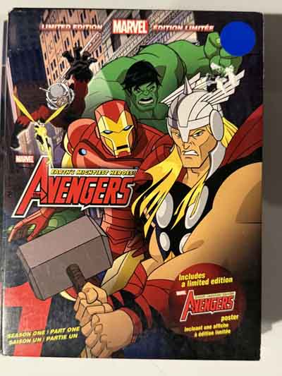 dvd – The Avengers: Earth’s Mightiest Heroes Season 1 Part 1