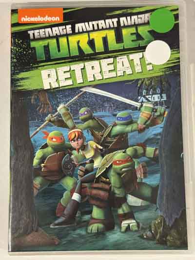 dvd – Teenage Mutant Ninja Turtles: Retreat!