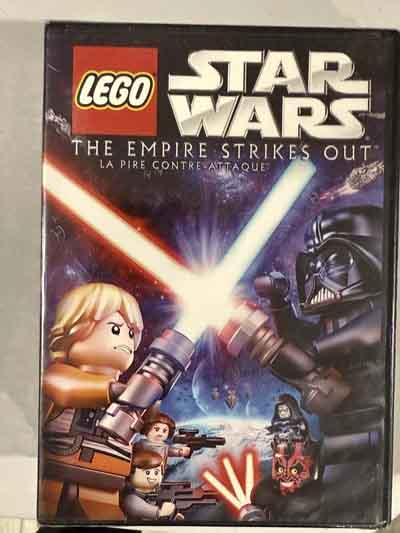 dvd – Star Wars Lego : The Empire Strikes Out