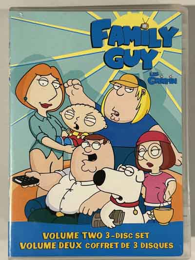 dvd – Family Guy (Les Griffin) Volume Two