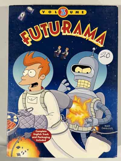 dvd – Futurama: volume 3