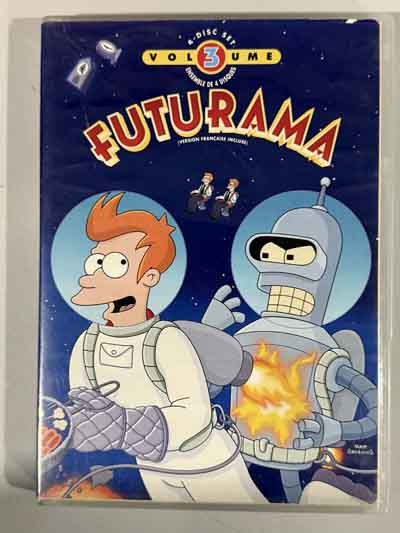 dvd – Futurama: volume 3