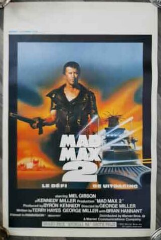 poster original belgian – mad max 2 : the road warrior (1981)