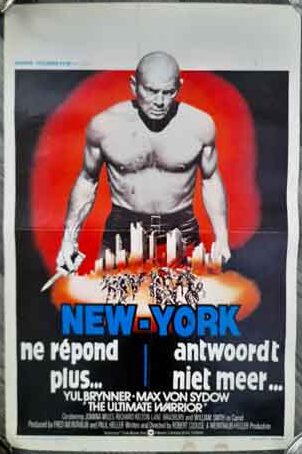 poster original belgian – the ultimate warrior (1975)