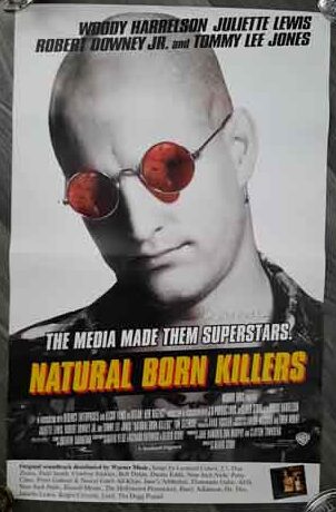 poster original belgian – natural born killers (1994)