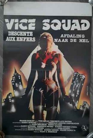 poster original belgian – vice squad (1982)