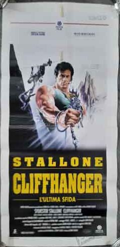 poster original italian – cliffhanger (1993)