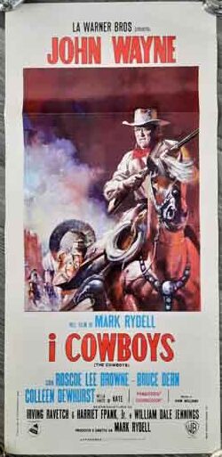 poster original italian – cowboys (1972)