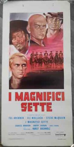 poster original italian – The Magnificent Seven (1960)