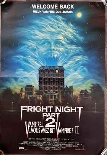 poster original belgian – Fright Night Part 2 (1988)