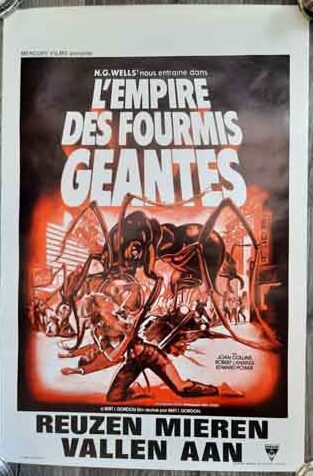 poster original belgian – empire of the ants (1977)