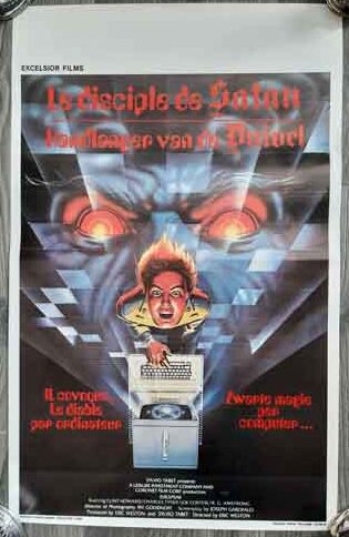 poster original belgian – realm of satan (1994)