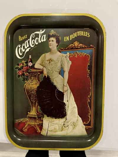 others – coca cola : repro metal plate cabaret