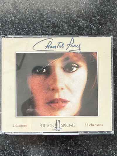 cd – Chantal Pary : 40ieme Anniversaire