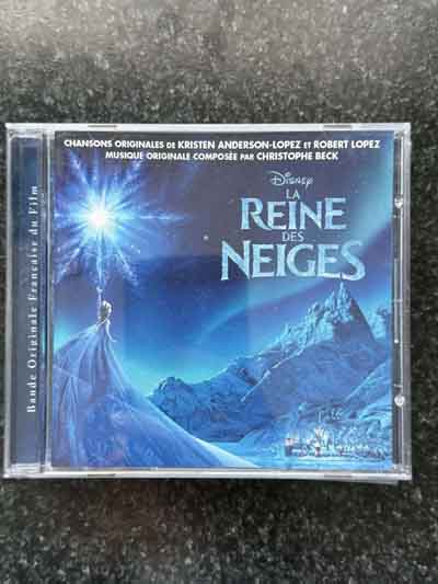 cd soundtrack – frozen : the score (2013)