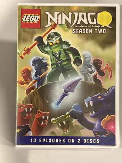 dvd – LEGO Ninjago : Masters of Spinjitzu season 2
