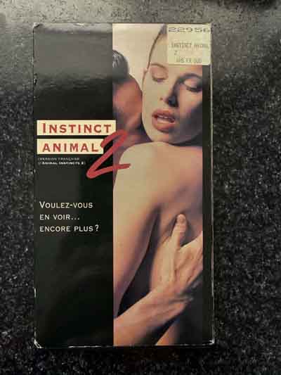vhs – instinct animal 2 (1993)