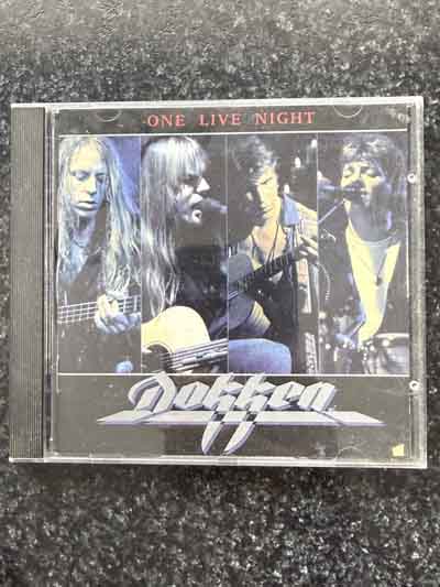 cd – Dokken : One Live Night (1995)