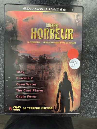 dvd pal – Coffret Horreur : edition limitée