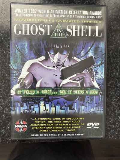 dvd – ghost in the shell (1995)