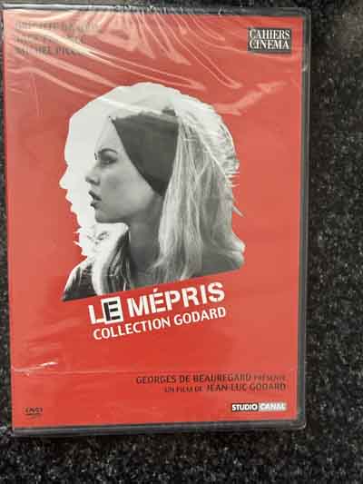 dvd pal – le mepris (1963) new , seal