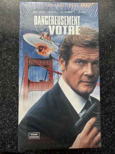 vhs – dangereusement votre (1985) new,seal
