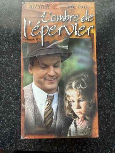 vhs – l’ombre de l’epervier (1996) new seal