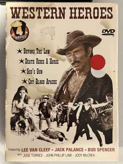 dvd – Western Heroes -Beyond The Law/Cry Blood
