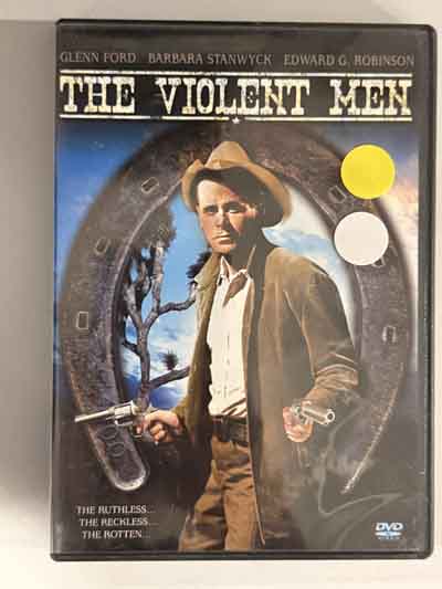dvd – the violent men (1954)