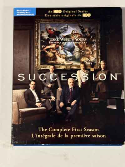 bluray – Succession : The Complete First Season