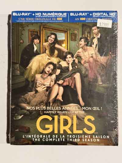 bluray – Girls: The Complete Third Season (new,seal)