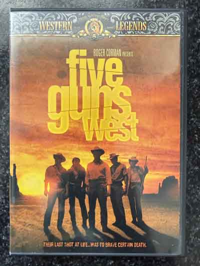 dvd – Five Guns West (1955)