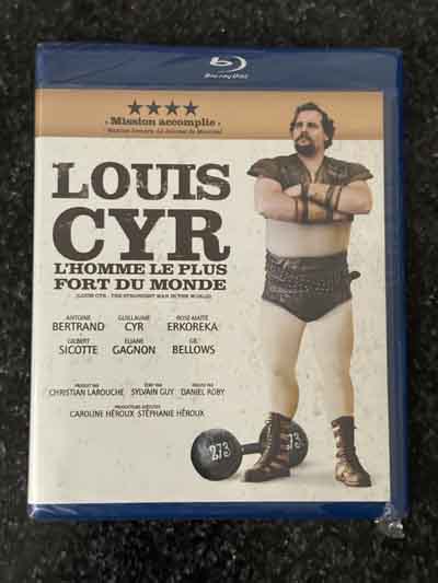 bluray – Louis Cyr: L’Homme Le Plus Fort du Monde (new seal)