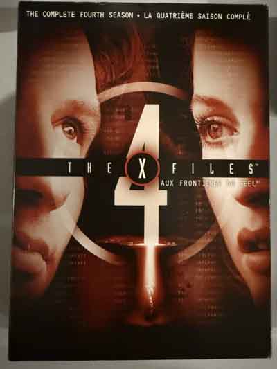 dvd -The X-Files: the Complete fourth Season