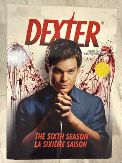 dvd – dexter : the sixth season