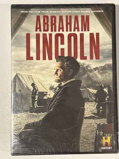dvd – abraham lincoln (2022) new