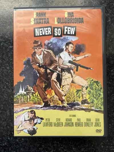 dvd – Never So Few (1959)