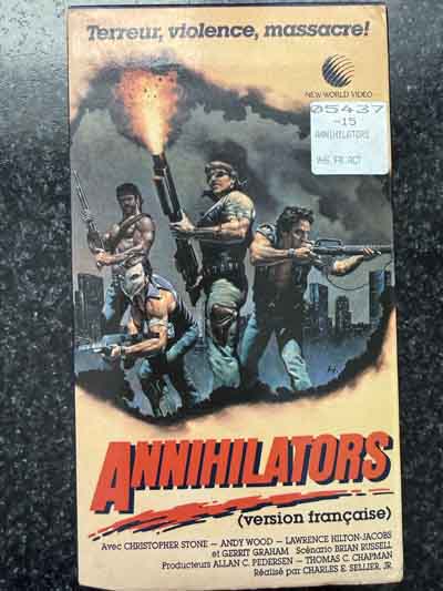 vhs – The Annihilators (1985)