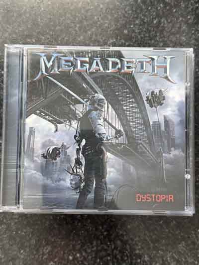 cd – Megadeth : Dystopia (2016)