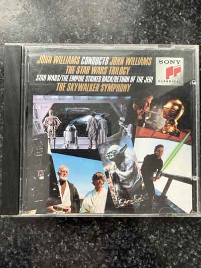 cd soundtrack – John Williams : The Star Wars Trilogy (1990)